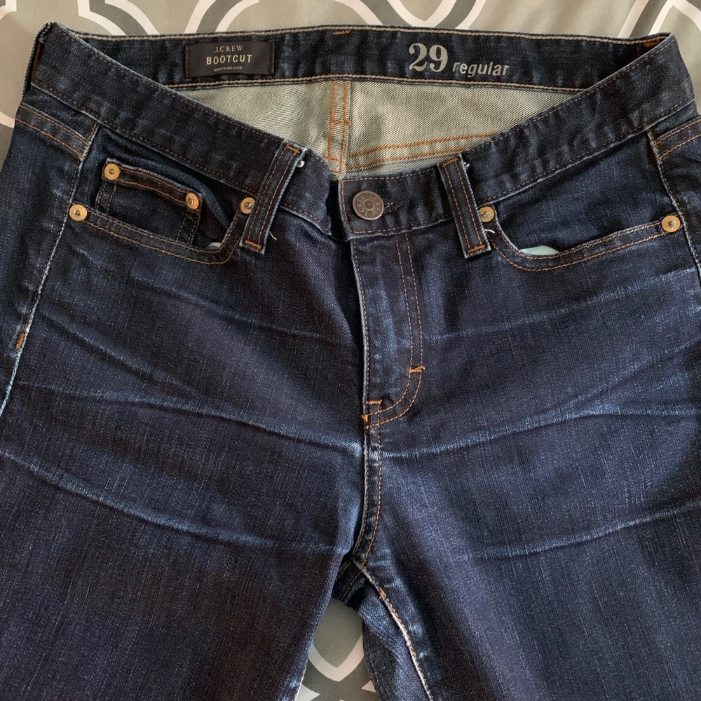 J. Crew bootcut jeans